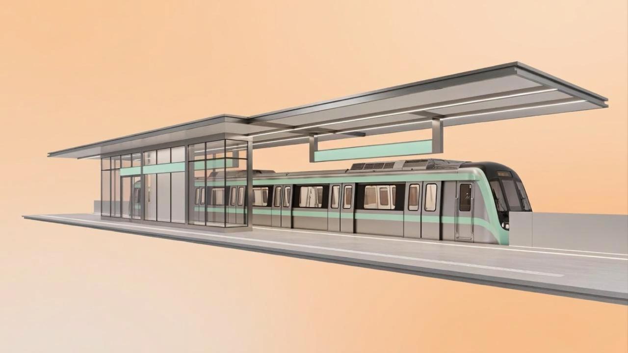 Illustrative proposed metro